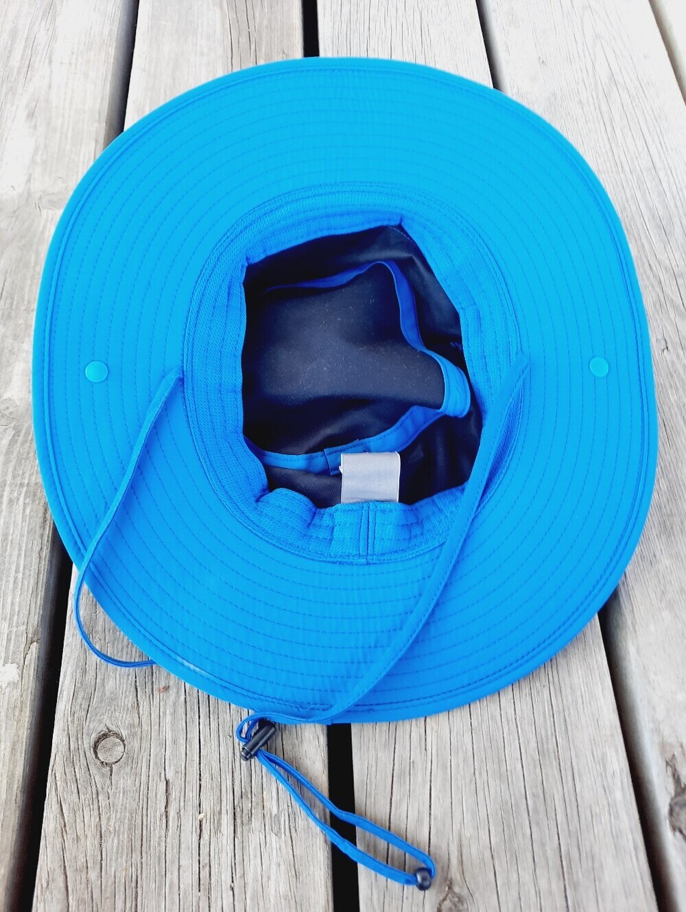 NWT Eddie Bauer Trailcool UPF 50+ Cooling Adventure Brim Hat Sapphire Size L/XL - Picture 11 of 16